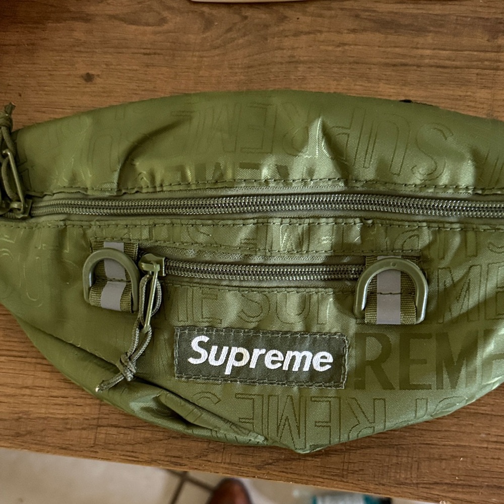 Supreme Forest Green Belt Bag